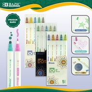 Color Marker / Dot Marker 5 Classic Colors Bazic 1260