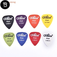 TB [LargeLooking] 20/100PCS Guitar Pick Acoustic Bass Pic Plectrum Mediator Thickness Mix 0.58-1.
