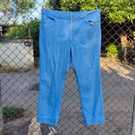 Vintage 70s Lee Jeans Blue Relaxed Straight Denim Pants
