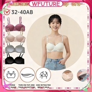 ⚡24H SHIPPING⚡ 32-38ab Small Chest Push Up Bra Women Thickened Cup Seamless No Steel Adjustable Stra