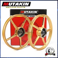 MUTAKIN 522 MAGS For Wave100 & W110 CX 100R  Front And Rear Drum 1.4X1.4X17