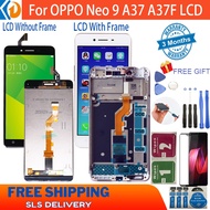 For Oppo Neo 9 / A37 / A37F A37M LCD Display Screen With Frame Display Touch Screen Parts