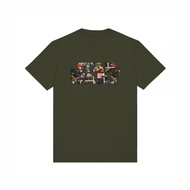 HIJAU Pull&Bear Starwars Army Green Distro T-Shirt