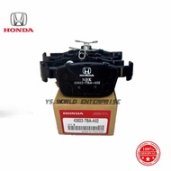 ( 100% ORIGINAL ) HONDA CIVIC FC 1.5 / 1.8 TEA REAR DISC BRAKE PAD 2016-2021 43022-TBA-A02
