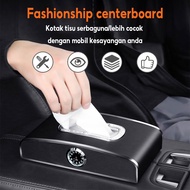 Luxury Premium Car Watch Tissue Box Multifunctional Car Watch Holder