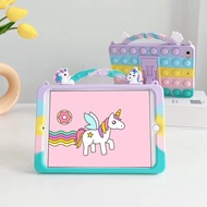 For Samsung Galaxy Tab A 10.1 T510 A7 10.4 T500 T290 A8 10.5 Cartoon Unicorn Tablet Cover for Tab S6 Lite P610 T220 Kids Case