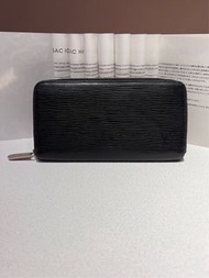 100%🆕 LV Zippy Wallet 長銀包 水波紋拉鏈款 男款 黑色
