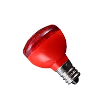 CHILI RED LED Lotus Candle Light Bulb E12 / E12 YELLOW / CLEAR Lotus Candle Light (2 Units /PACK)