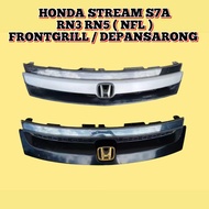 FRONT GRILL  HONDA STREAM S7A RN3-RN5 NFL FRONT GRILLE  / SARONG DEPAN JAPAN USED