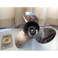 KUMAMOTO Outboard 13 3/4 x 19 Propeller for MERCURY CT 90-115-150-200-225-250-300-350 - Outboard Spa