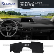 For Mazda CX-30 CX30 CX 30 2019-2025 Dashboard Cover Pad Car Liner Anti-UV Mat Sunshade Dashmat Carp