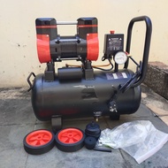 MAXPUMP MESIN Air Compressor 1.3 Hp 30 Liter 220V Kompresor Angin Listrik Tanpa Oli Kompresor Mini C