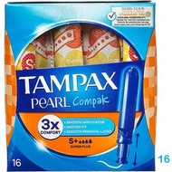 Tampax - Pearl Compak 衛生棉條 量多型 16 支 - 平行進口