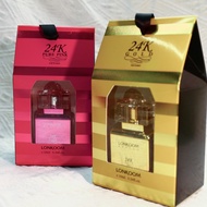 LONKOOM 24K GOLD PURE PINK EAU DE PARFUM Perfume for Wanita Wangian Tahan Lama Minyak Wangi