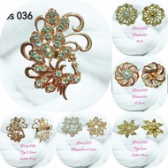 Gamis PIN/BROOS KEBAYA BROS PENITI BROS BEAUTIFUL BROS ELEGANT BROS