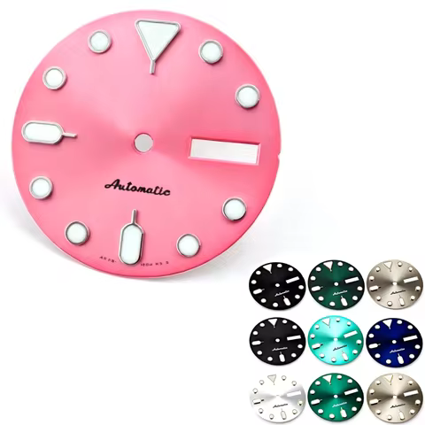 SKX007 NH36 28.5mm Watch Dial SKX009 No Logo For Seiko 5 Sports SRPD SRPL NH36 Automatic Movement Mo