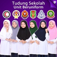 Tudung Sekolah Unit Beruniform Awning Scuba PBSM,PENGAKAP, PANDU PUTERI,PUTERI ISLAM - TudungSiComel