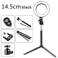 DC5V 5W 64 LED Ring Light Round Selfie Camera Light Tripod