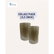 ISOLATION PACKING CLEAR DUCT TAPE/ 0.5 inch ISOLATION/ 1 inch ISOLATION/ LAUNDRY INSULATION/