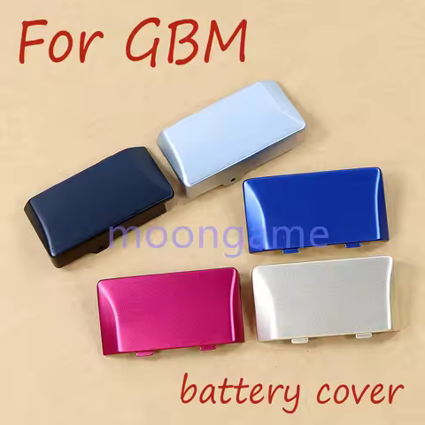 15sets For GBM for Gameboy Micro Battery Cover Case Replacement Door with Screw