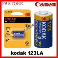 Kodak 123 LA CR123 Max Lithium 3V Battery