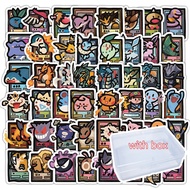 103Pcs pokémon Charizard Pikachu Waterproof stickers DIY Cup Notebook Decoration Kids Reward Labels
