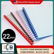 Binding Plastic Comb | Plastic Comb Binding Rings | Binding Comb Ring | Comb Binding - Black Color 2