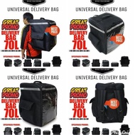 Messenger Bag 70 Liter Black