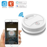 WIFI tuya smoke alarm smart smoke sensor fire warning detector home APP notification information