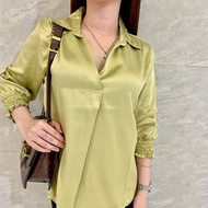 BLOUSE KEREN/KEMEJA WANITA/ATASAN WANITA/KEMEJA SATIN/BLOUSE SATIN