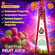 Organic pure Cactus fruit juice 750ml, prickly pear juice, cancer fighter, cactus berry juice, cactu