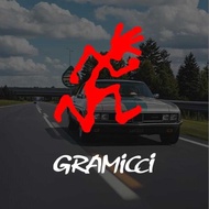 GRAMICCI Little Savage Car Sticker American Rock Climbing Brand Luggage Outdoor Culture Street Wear 