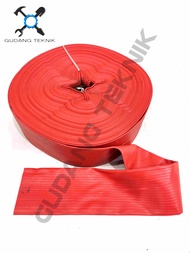 (SELANG 1Roll 50M) Selang Karet Irigasi Pompa Sawah 2" 3" 50M 6 BAR PROQUIP 1 ROLL / Selang Karet PV