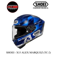 SHOEI X-15 ALEX MARQUEZ V3 (TC-2) 💯 GENUINE