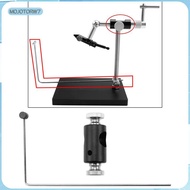 [mojotorw7] Fly Tying Vise, Fishing Line Stand, Metal, Practical, Rotating, Portable, Replacement Fl