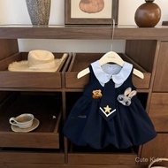 Kids Judy Hopps Police Costume Dress | Girls Zootopia Inspired Party Dress