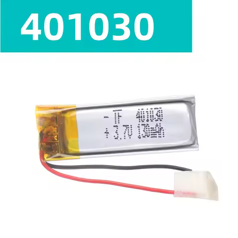3.7V 130mAh 401030 Lithium Polymer Li-Po li ion Rechargeable Battery For MP3 MP4 MP5 GPS DVD tablet 
