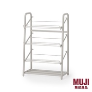 MUJI Steel Pipe Shoe Rack