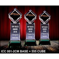 ICC 001-2CM BASE + 555 CUBE