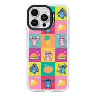 閃亮亮 - 史迪奇和安琪的聖誕圖案 iPhone 手機殼 磁吸保護殼