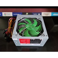 ERSYS PSU 500W Desktop Power Supply 500 Watt 500WATT PC Supply Power