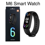 RSS_ [LATEST] M6 Smart Watch Waterproof Fitness Tracker Jam Digital Smartwatch Bluetooth Jam Tangan Wanita Lelaki Watch