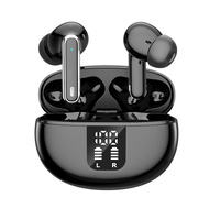 Beiziye หูฟังบลูทูธไร้สาย AI เสียง HiFi สเตอริโอ ตัดเสียงรบกวน ENC หน้าจอLED กันน้ำ รองรับ IPhone 18