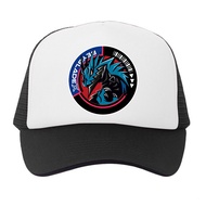 Beyblade X Gear Chip Anime Trucker Hat Cobalt drake logo