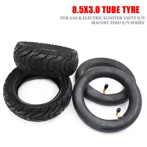 8.5Inch 8.5x3.0 Pneumatic outer Tire Inner Tube for Electric Scooter VSETT 8 9 Zero 8 9 PRO 8.5 Inch