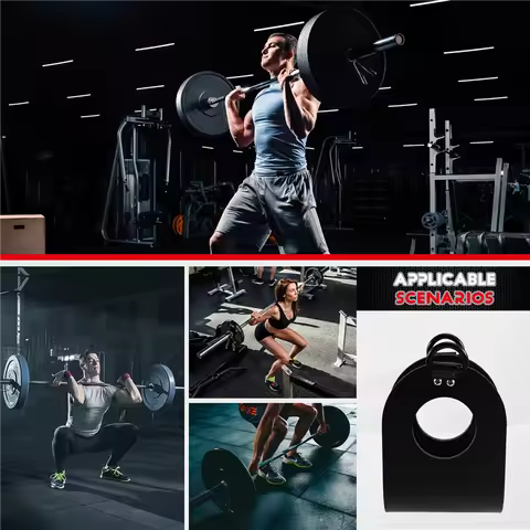 Uclips Barbell To Landmine Adapter Landmine Belt Squats T Bar Row Grip Attachment Barbell Clip For G