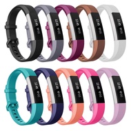 Soft Silicone Secure Adjustable Band Watch Strap for Fitbit Alta HR/Alta Band Wristband Strap Bracelet Watch Replacement Accessories