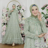 REGINA/DRESS MODERN/GAMIS LEBARAN/ GAMIS TILLE MOTIF REGINA