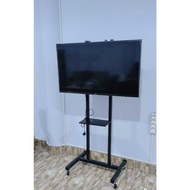 TV BRACKET TV BRACKET STANDING LED LCD CAN VERTICAL PUSH WHEELS SIZE 24-65 INCH