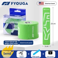 FYOUGA | Athlete-Specific Knee Pre-Cut Ankle Kinesiology Tape